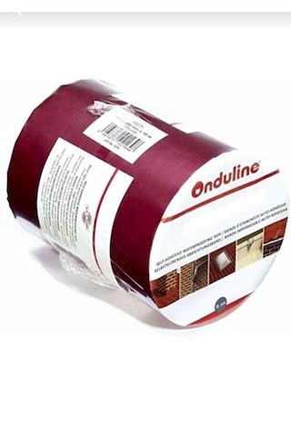 Onduline Onduband Pro Red Kırmızı Baca Bandı Yapışkanlı Uzunluk 10 Metre En 30 Cm 1 Top