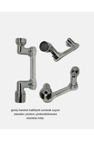 Home Dönebilir Musluk Başlığı Lavabo Temizliği Ve El-yüz Yıkamada Maksimum Rahatlık