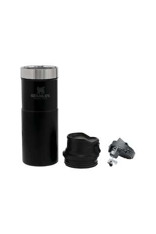 Stanley Klasik Trigger-action Termos Bardak 0.47 Lt Siyah Gri