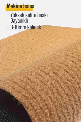 Decovetro Paspas Botanik Çiçek Desenli Kapı Önü Halı Paspası 40 X 60 Cm Çok Renkli