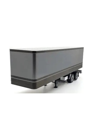 1/18 Road Kings Rk180162 Truck Trailer, Metalik Gri/antrasit
