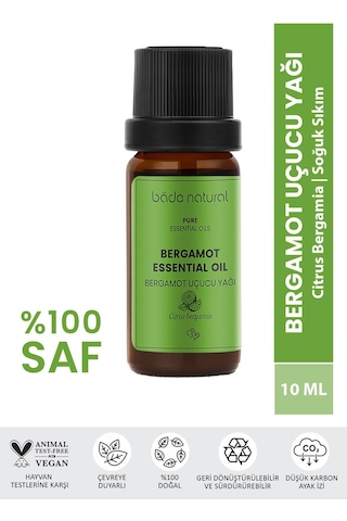 Bade Natural Bergamot Uçucu Yağı 10 ML