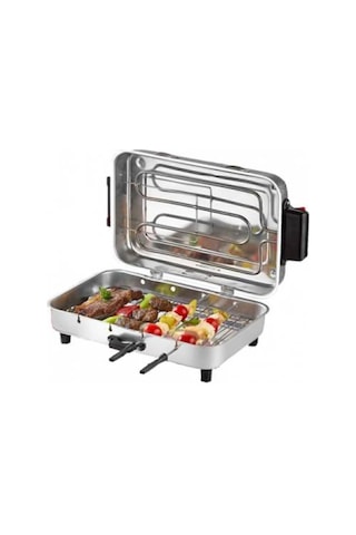 Taner Mega Büyük Boy Elektrikli Izgara Barbekü Mangal