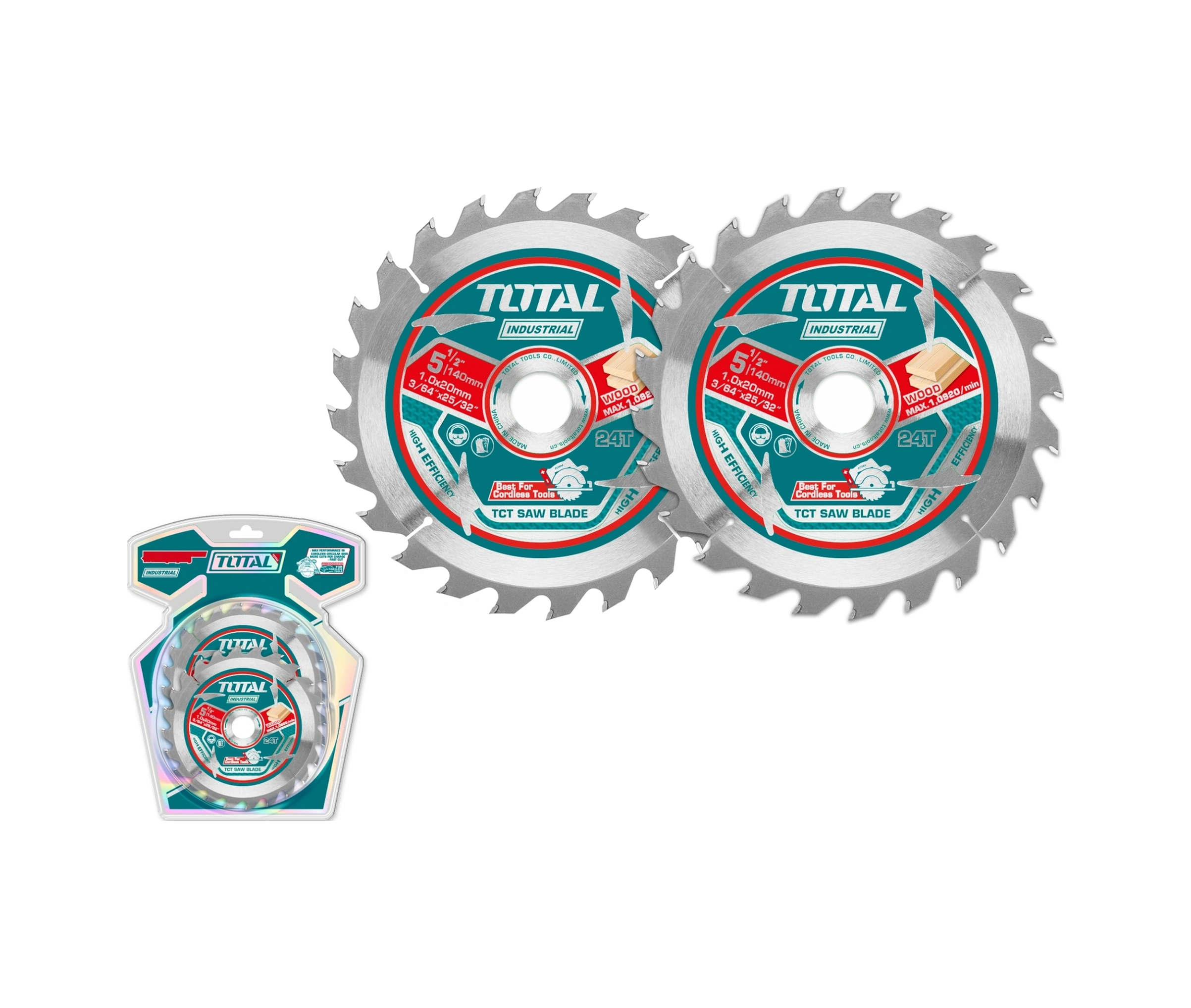 Total Yedek Daire Testere Bıçağı 140 Mm Tac2331403