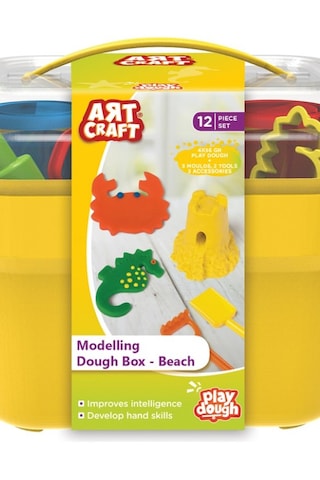 Art Craft Oyun Hamur Sepeti Kumsal Çok Renkli