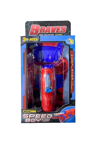 Kutulu Eldivenli Su Tabancası Renkli