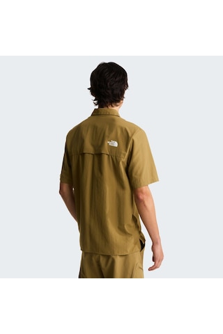The North Face M Packable Short Sleeve Shırt Erkek Tişört Nf0a8ftq2el1 Sarı