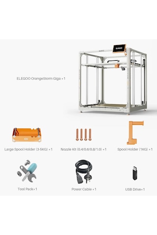 Elegoo Orangestorm Giga 3d Yazıcı