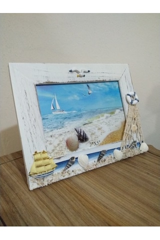 Deniz Temalı Dekoratif Çerçeve (503043737)