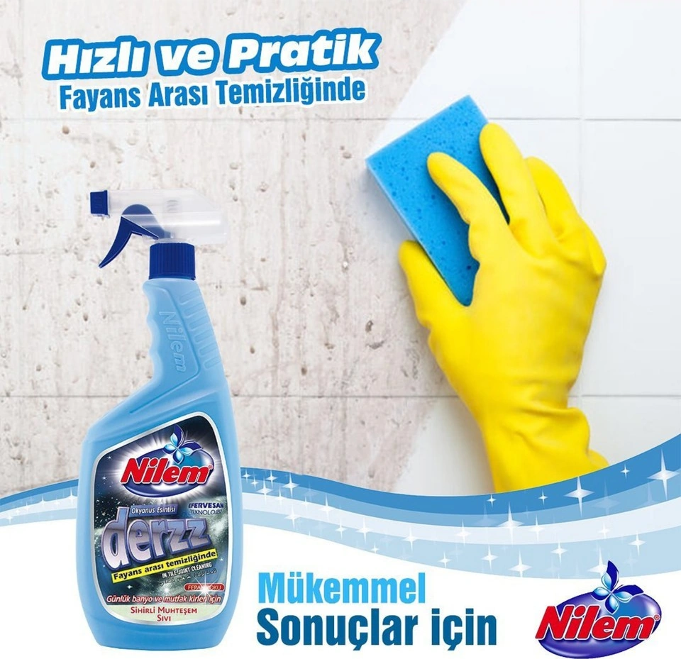 Nilem Derz Ve Banyo Temizleyicisi 750 Ml Tekli