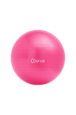 Premium Yaşam Etkinlik Çalışma Cosfer & Plt-65 Cm Poşetli Pilates Topu Pembe