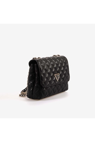 Guess Giully Kapitoneli Çapraz Çanta Hwqg8748200 Siyah