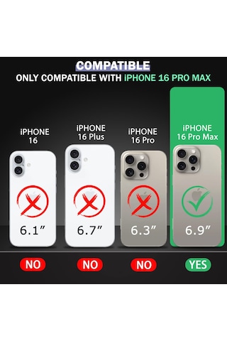 İphone Uyumlu 16 Pro Max Hayalet Cam Ekran Koruyucu Otomatik Hizalamalı