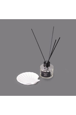 Deco İstiridye Dekor - Beyaz - 10 Cm