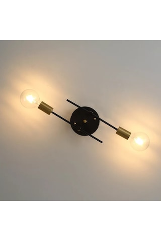 Simaavize Modern Çapraz Aplik Siyah