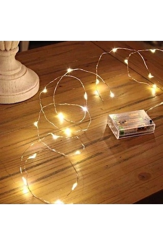 10 Metre Pilli Peri Led, Dekor Işık Günışığı Gün Işığı