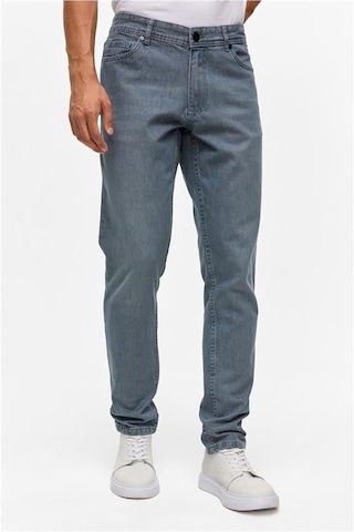 Gri Slim Denim Pantolon Gri