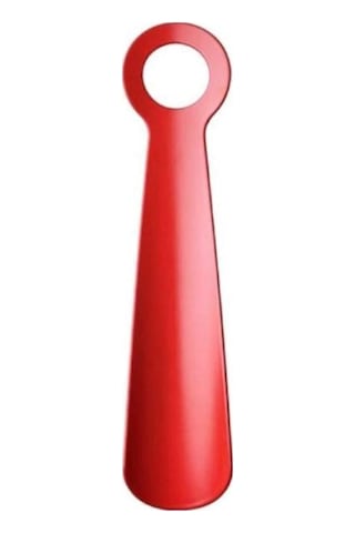 Çelik Ayakkabı Çekeceği Snöskyffel 18 Cm Çelik Parlak Kırmızı Ayakkabı Çekeceği Çekecek