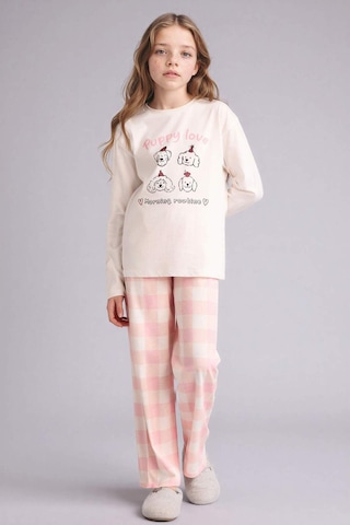 Defacto %100 Pamuklu 2'li Pijama Takımı Kız Çocuk H0102A826SP