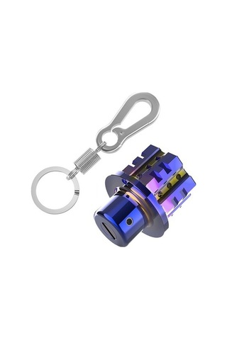 Pazly Yanmış Titanyum Seti Modifiye Life Genel Silgi Cnc Başlık Anahtarlık Aksesuarları +- Xc - Çok Amaçlı -