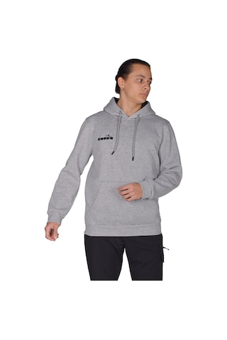 Diadora Bergamo - Erkek Grimelanj Pamuklu Spor Sweatshirt