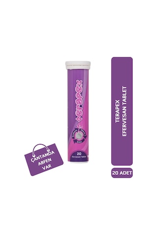 Terapex C Vitamini 20 Efervesan Tablet