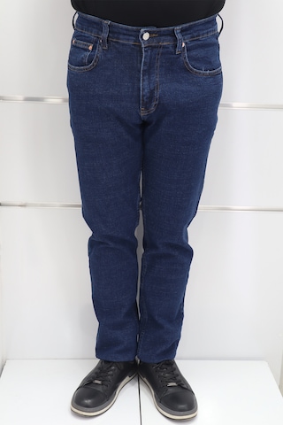 Denim Cartel Dmctekstil Erkek Yüksek Bel Rahat Kesimli Boru Paça Jean Pantolon Lacivert