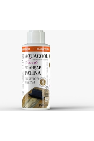 Mac 3d Ahşap Su Bazlı Patina 150ml 72- Koyu Ceviz 0000 Naturel