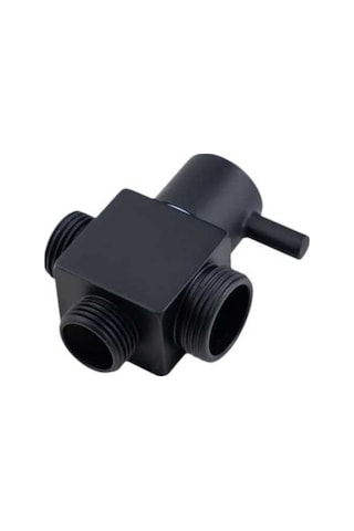 Pazly Suntek Duş Yönlendirme Vanası - Mutfak, Banyo Ve Oda İçin Siyah Siyah