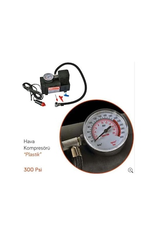 300 Psi 12v Güçlü Performans Siyah Hava Kompresörü