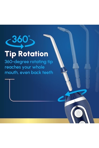 Waterpik Kablosuz Gelişmiş 2.0 Su Püskürtmeli Diş İpi, Dişler, Diş Etleri, Ortodonti Ve Diş Bakımı İçin, Seyahat Çantası