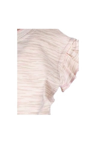 Kız Çocuk Yazlık Fırfırlı Organik T-shirt 001