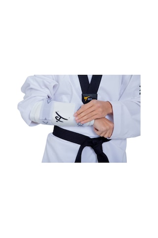 Haşadospormalzemeler Haşado Taekwondo Kol Kaval Koruyucu Takımı Beyaz