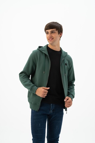 AR-MA Arma Erkek Kapüşonlu Sweatshirt K24324935801 Yeşil