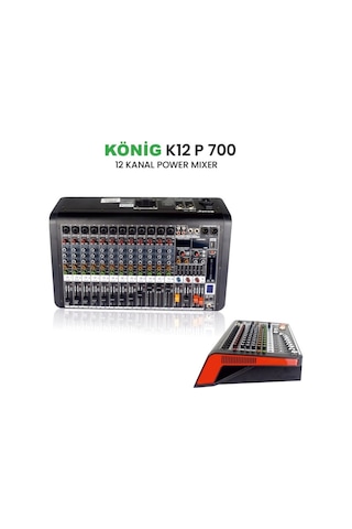 König K-12p700 2x350w Fx Power Mikser