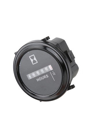 Vkemall Endüstriyel Saat Ölçer, Gemi Ve Jeneratör İçin Dayanıklı Abs, Geniş Ortam Uyumu, Basit Kurulum, 0.01 Doğruluk