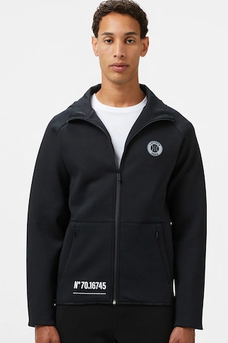 Lacoste Men's Full Zip Hoodie Sweatshirt Erkek Kapüşonlu Tam Fermuar Sweatshirt Siyah Siyah