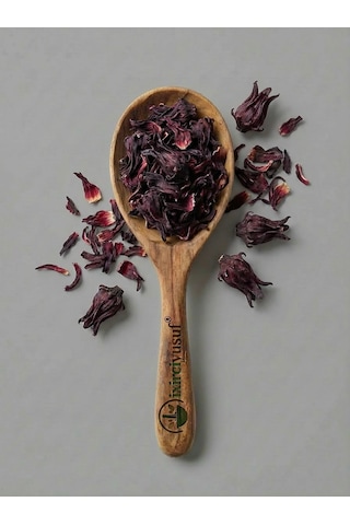 Hibiskus Hibiskus Çiçeği Karkade Kurutulmuş Bitki Çayı 100 G Doğal