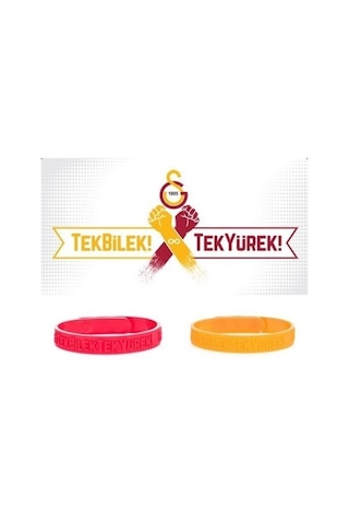 Gsstore Galatasaray Metin Oktay Hediye Set Sevgililer Günü Hediyesi T-shirt + Şal Atkı + Bileklik Sarı - Kırmızı