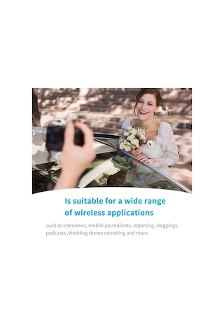 Blink500 Pro B1w Kablosuz Yaka Mikrofonu Vlog, Saramonic 2.4ghz Çift Kanallı Stereo Mikrofon, Şarj Kutusu, Oled Ekran Ve Dslr, Video Kameralar, Telefonlar, Tabletler İçin 3,5 Mm Kulaklık Çıkışı İle