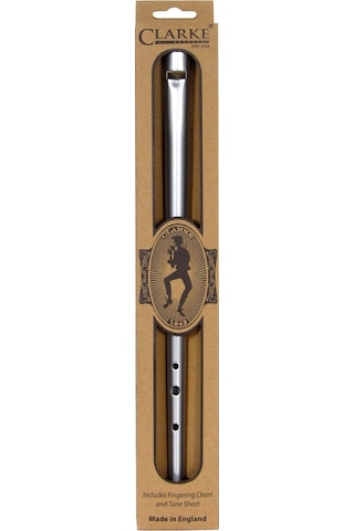 Clarke Tinwhistle C Clarke Original - Gümüş İrlanda Flütü