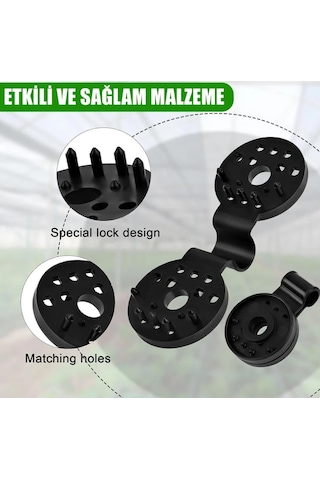 Gölgeleme Tülü Sabitleme Klipsi 10adet