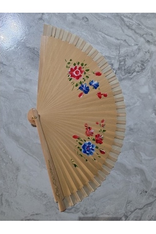 Bambu Çift Taraflı Yelpaze 12'li Paket