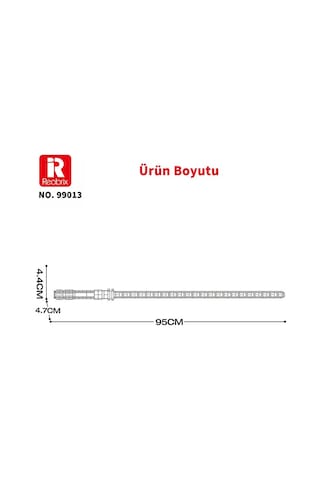 Reobrix 99013 Işın Kılıcı Beyaz Yaratıcı Yapı Blok Seti Building Blocks Lightsaber - 606 Parça