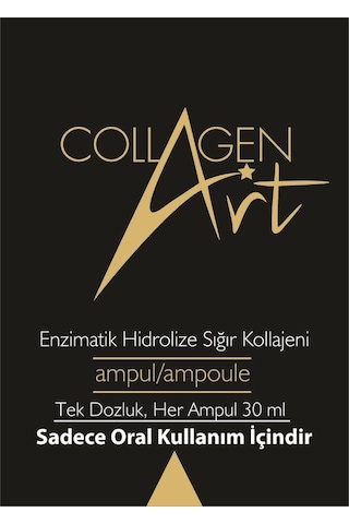 Collagen Art - Hidrolize Kollajen Tip I Ve Tip III 30 ML x 30 Flakon
