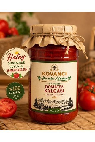 Domates Salçası 1000 G Doğal,katkısız & Güneşte Kurutulmuş,ev Yapımı