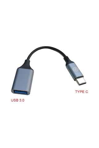 Type C Otg Type C Erkek Usb 3.0 Dişi Çevirici Kablo