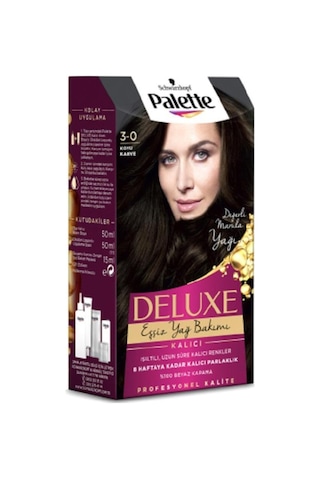 Palette Saç Boyası 3 - 0 Koyu Kahve 6281031271674
