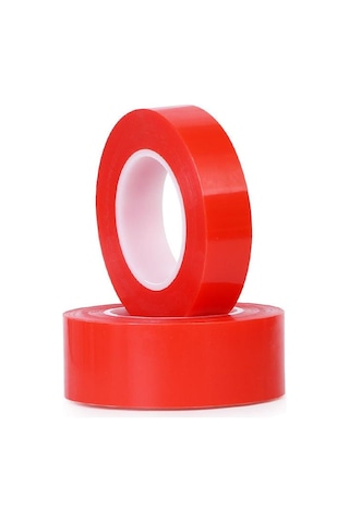 2 Adet 15mm Çift Taraflı Silikonlu Şeffaf Bant