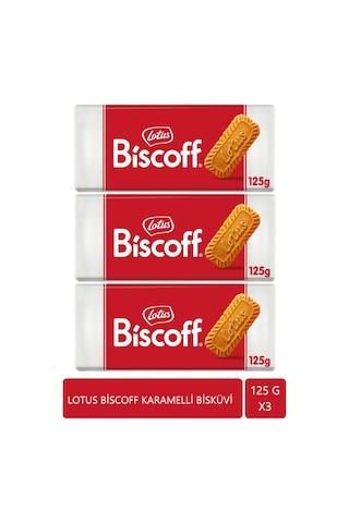 Biscoff 125 G X 3